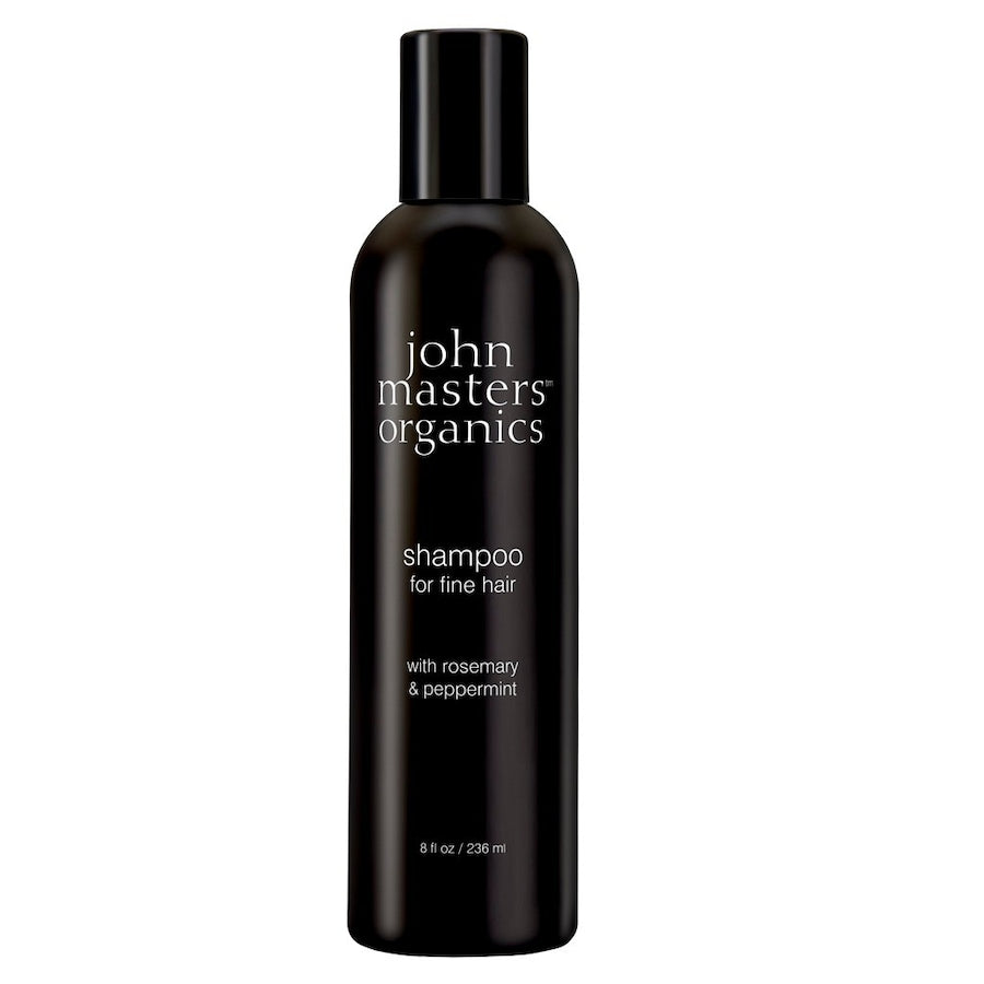 John Masters Organics - Shampoing pour cheveux fins au romarin et à la menthe poivrée Shampoo 236 ml