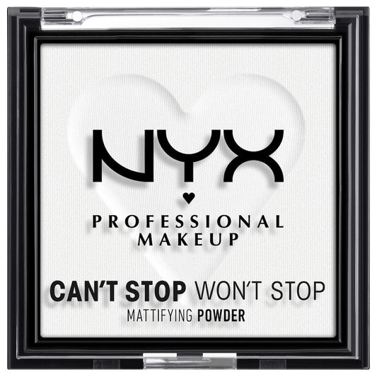 NYX Professional Makeup - Can't Stop Won't Stop Mattifying Powder Puder 6 g 11 - BRIGHT TRANSLUCENT