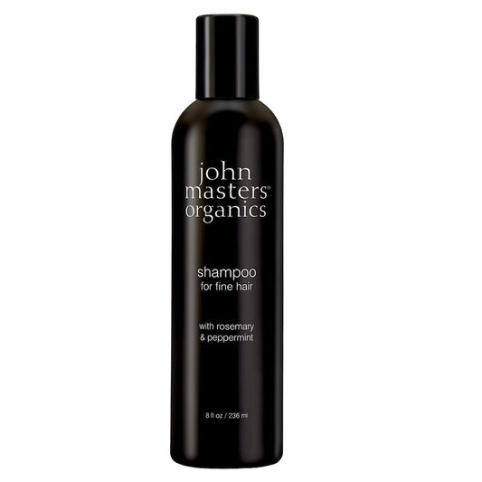John Masters Organics - Shampoing pour cheveux fins au romarin et à la menthe poivrée Shampoo 236 ml