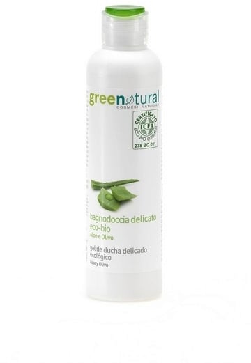 greenatural Duschgel Aloe Vera & Olive - 250 ml