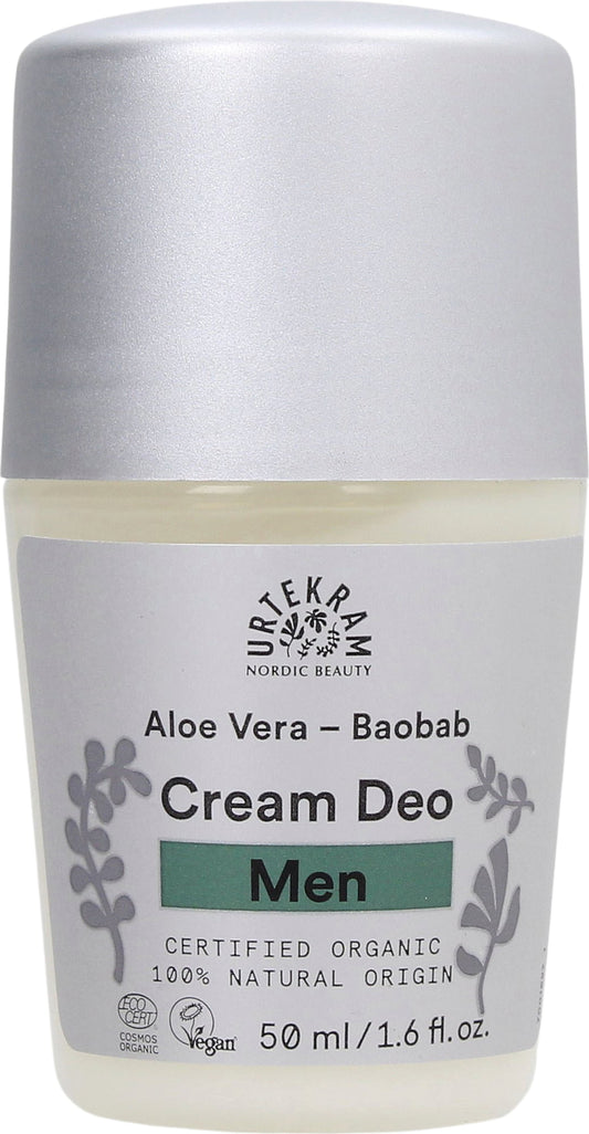 URTEKRAM Men Cream Deo - 50 ml