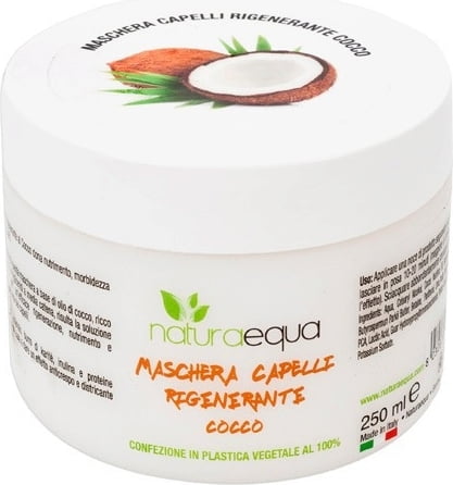 naturaequa Regenerierende Haarmaske Kokos - 250 ml
