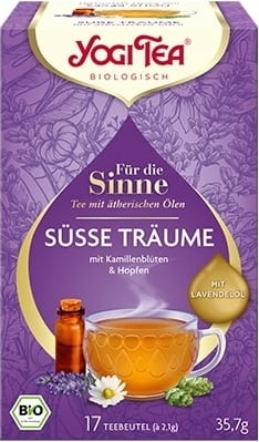 Yogi Tea Für die Sinne - Süße Träume Bio - 17 Beutel