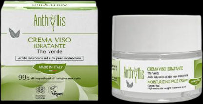 Anthyllis Grüner Tee Feuchtigkeitsspendende Gesichtscreme - 50 ml