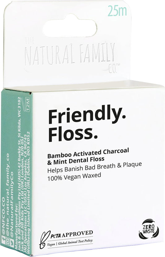 Natural Family CO. Friendly. Floss. Dental Floss - 1 Stk
